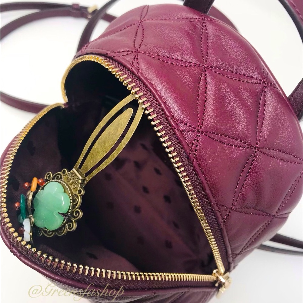 New Kate Spade Natalia Mini Backpack cherrywood MAKE ME AN OFFER ๐ - Picture 7 of 9
